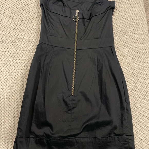 French Connection Black Tube Dress - Picture 3 of 5